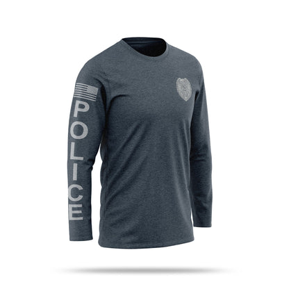 [YOUR AGENCY] POLICE Cotton Blend Long Sleeve Shirt-13 Fifty Apparel