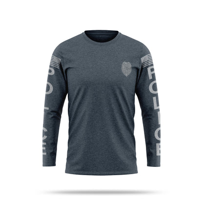 [YOUR AGENCY] POLICE Cotton Blend Long Sleeve Shirt-13 Fifty Apparel