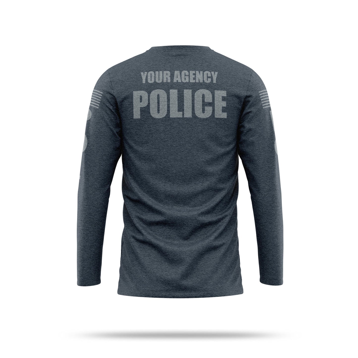 [YOUR AGENCY] POLICE Cotton Blend Long Sleeve Shirt-13 Fifty Apparel