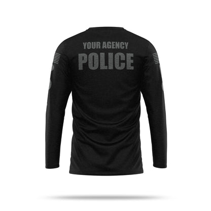 [YOUR AGENCY] POLICE Cotton Blend Long Sleeve Shirt-13 Fifty Apparel