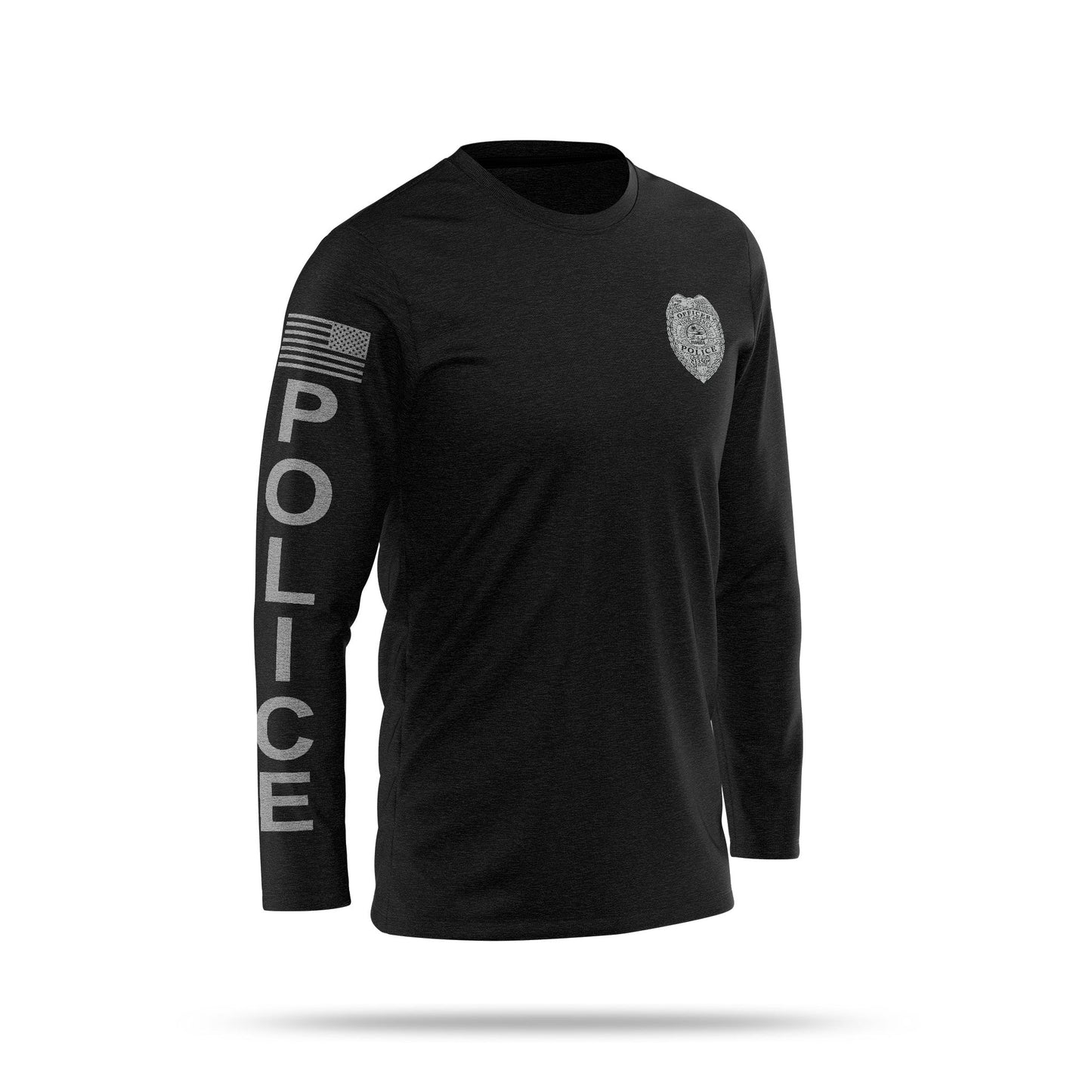 [YOUR AGENCY] POLICE Cotton Blend Long Sleeve Shirt-13 Fifty Apparel