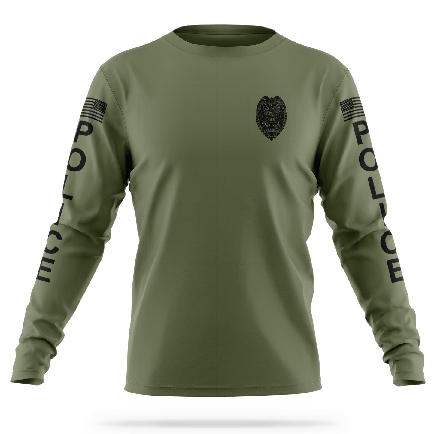 [YOUR AGENCY] POLICE Utility Long Sleeve Shirts-13 Fifty Apparel