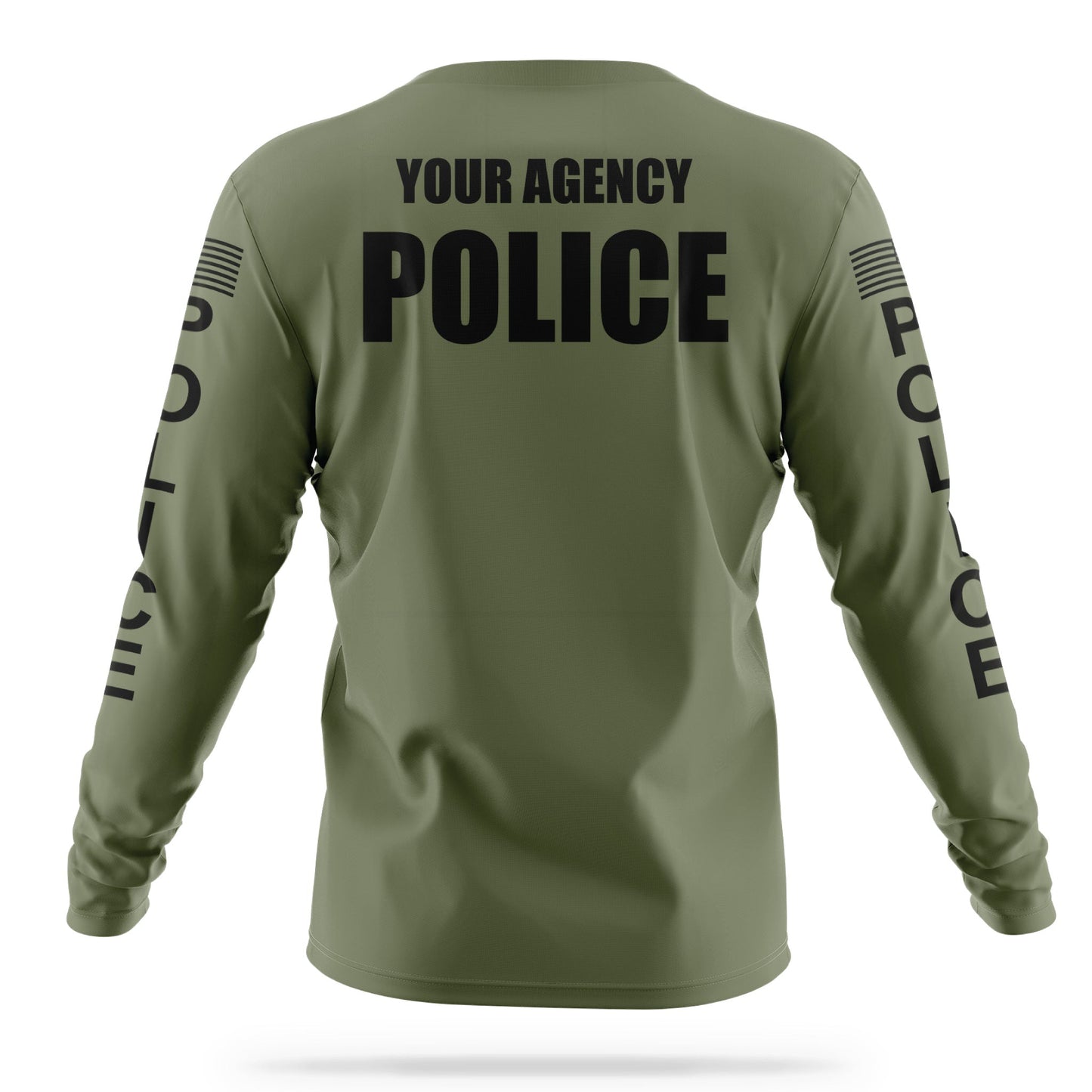 [YOUR AGENCY] POLICE Utility Long Sleeve Shirts-13 Fifty Apparel