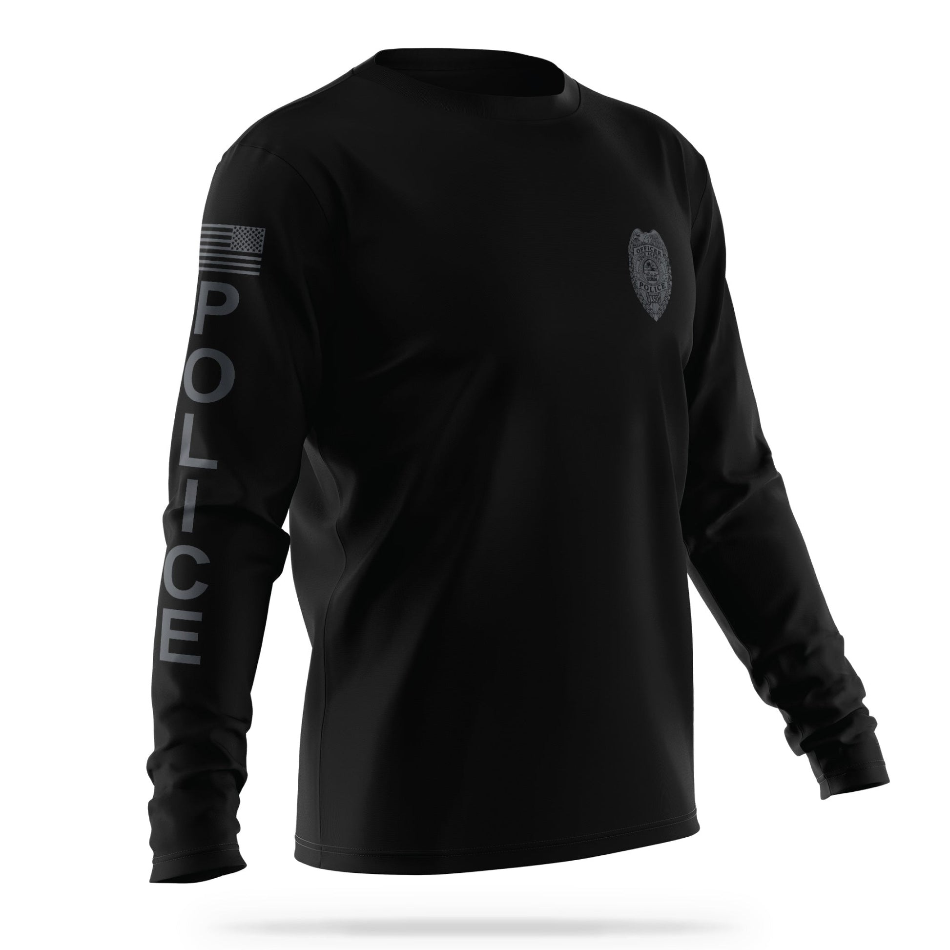 [YOUR AGENCY] POLICE Utility Long Sleeve Shirts-13 Fifty Apparel