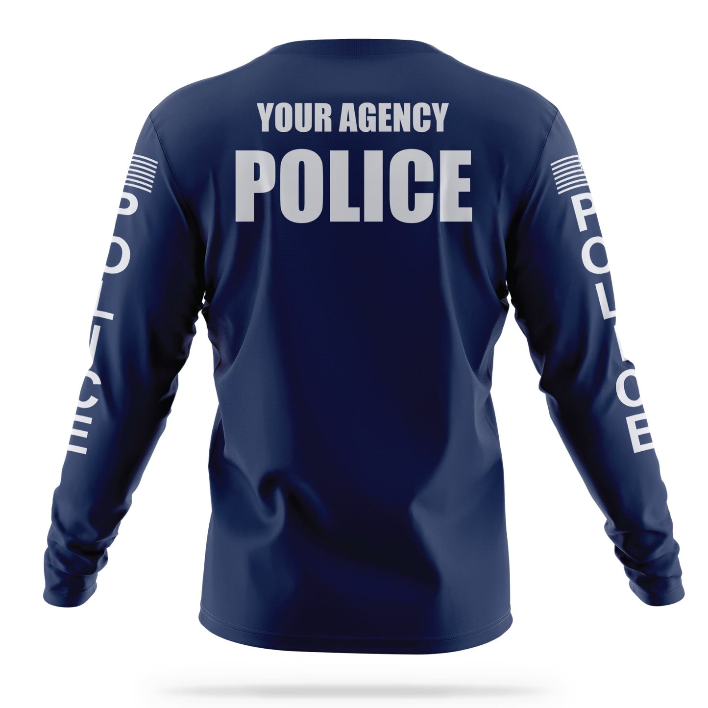 [YOUR AGENCY] POLICE Utility Long Sleeve Shirts-13 Fifty Apparel