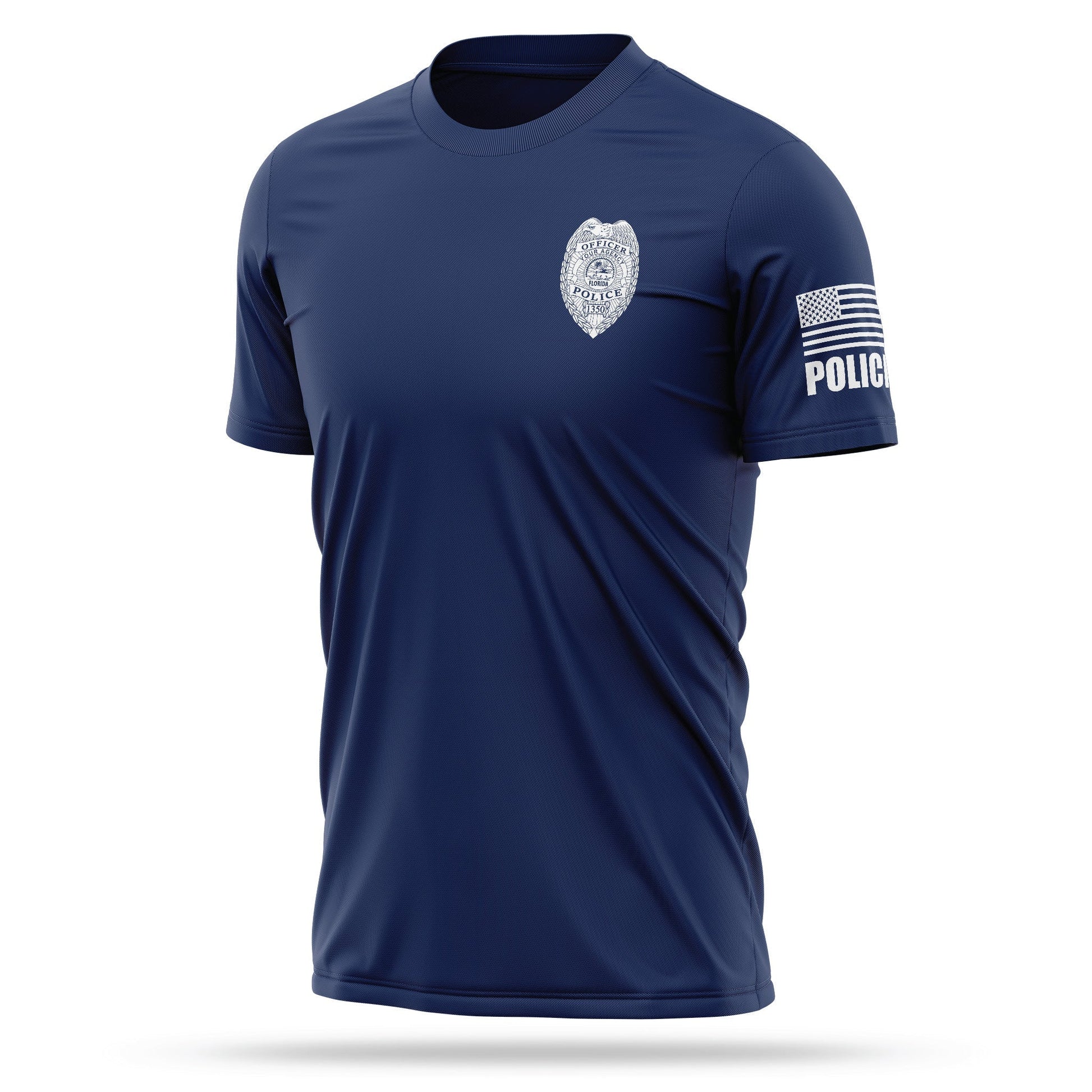 [YOUR AGENCY] POLICE Utility Short Sleeve Shirts-13 Fifty Apparel