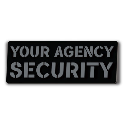 [YOUR AGENCY] SECURITY Patches-13 Fifty Apparel