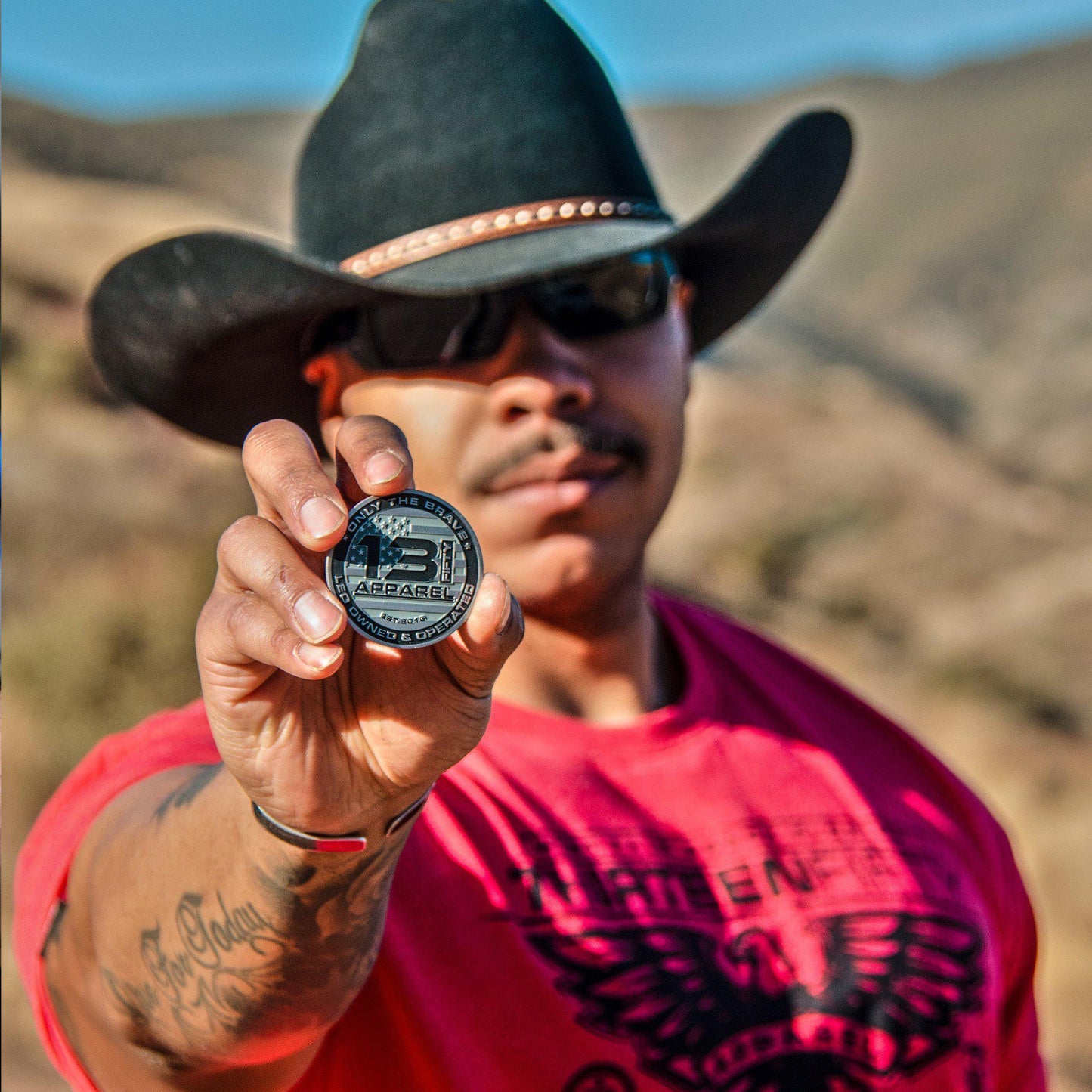 [YOUR AGENCY] SHERIFF Challenge Coin-13 Fifty Apparel