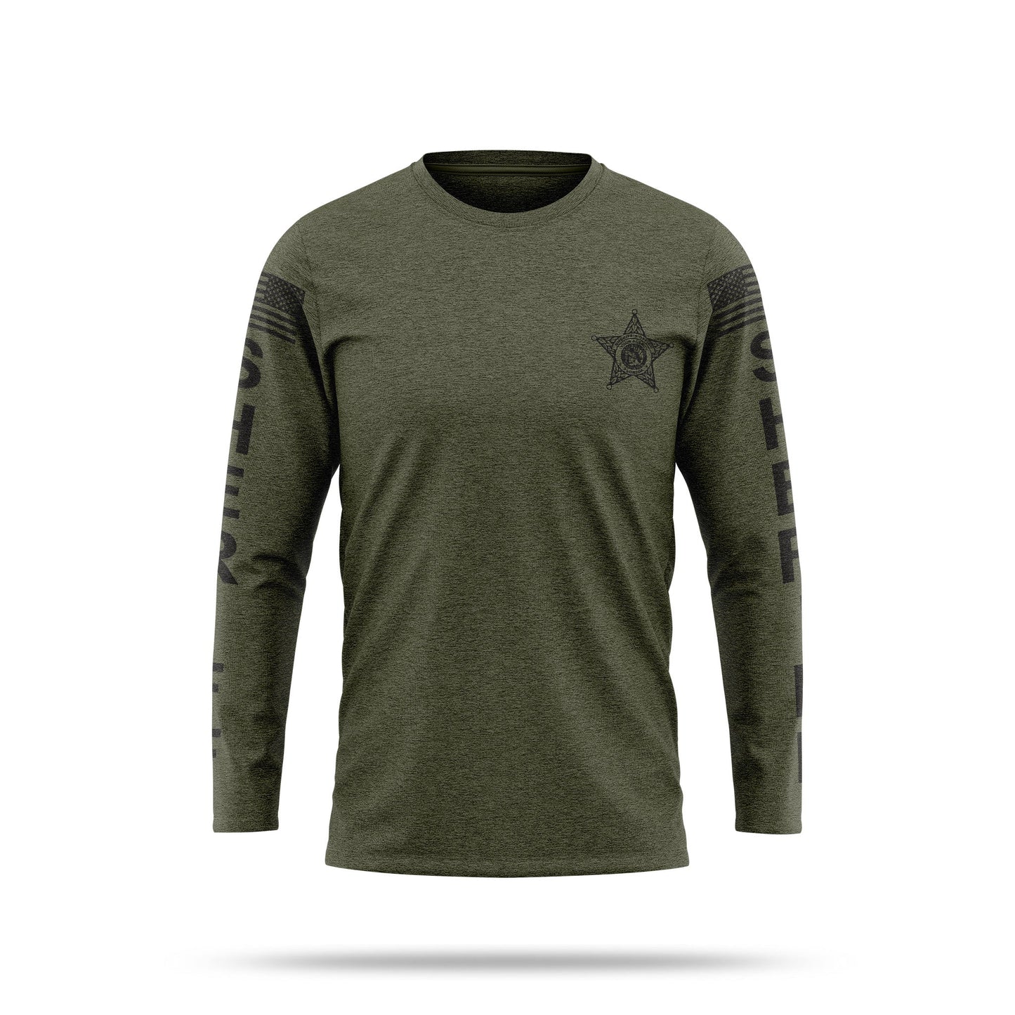 [YOUR AGENCY] SHERIFF Cotton Blend Long Sleeve-13 Fifty Apparel