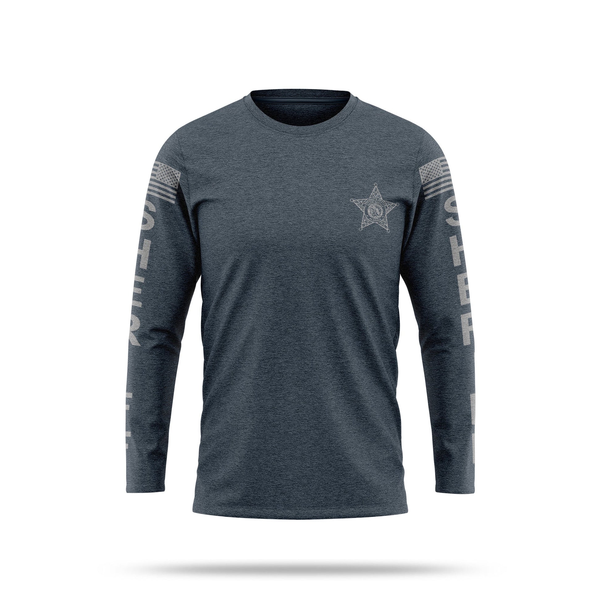 [YOUR AGENCY] SHERIFF Cotton Blend Long Sleeve-13 Fifty Apparel