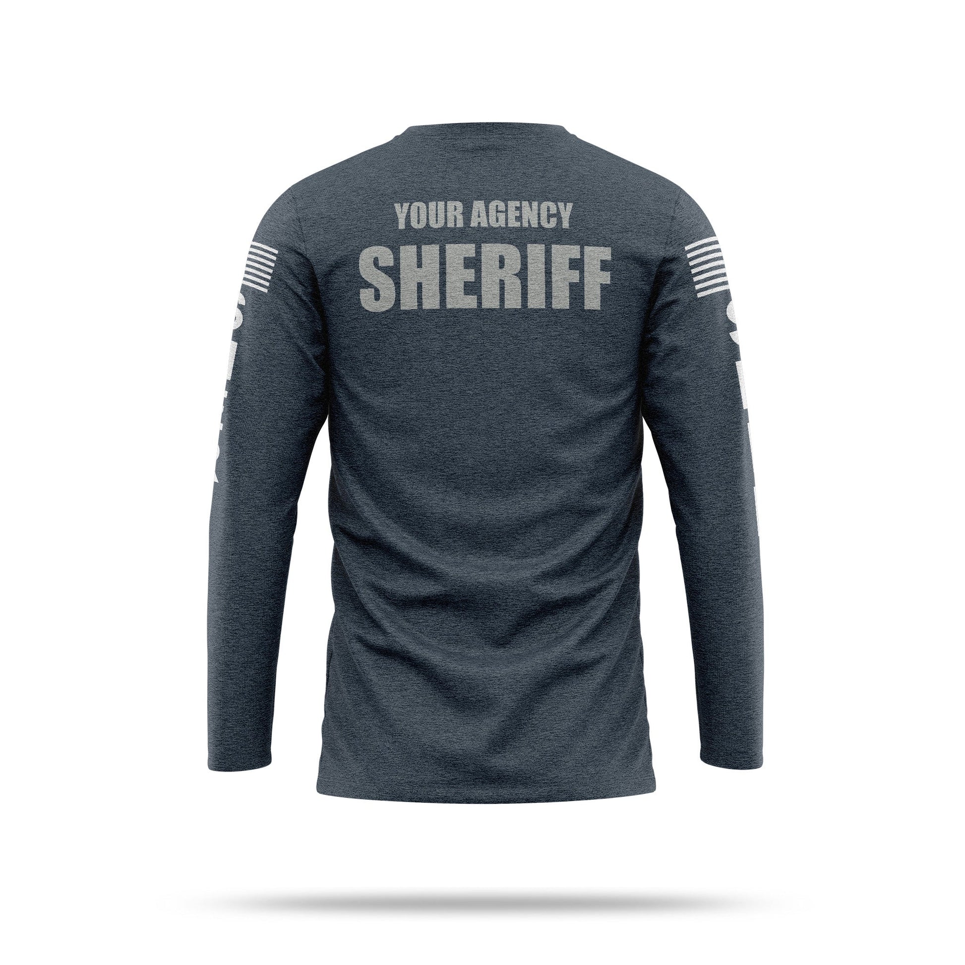 [YOUR AGENCY] SHERIFF Cotton Blend Long Sleeve-13 Fifty Apparel