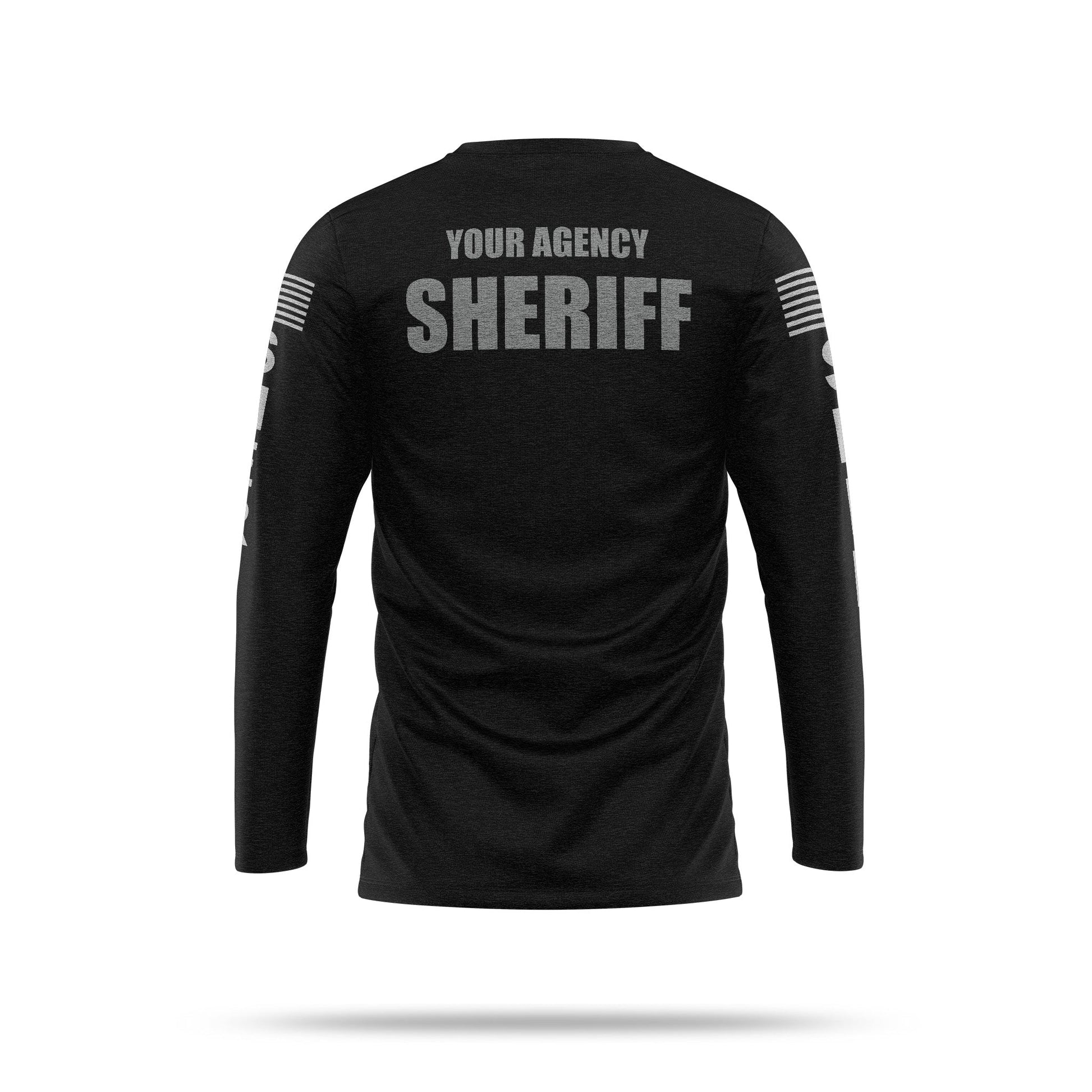 [YOUR AGENCY] SHERIFF Cotton Blend Long Sleeve-13 Fifty Apparel