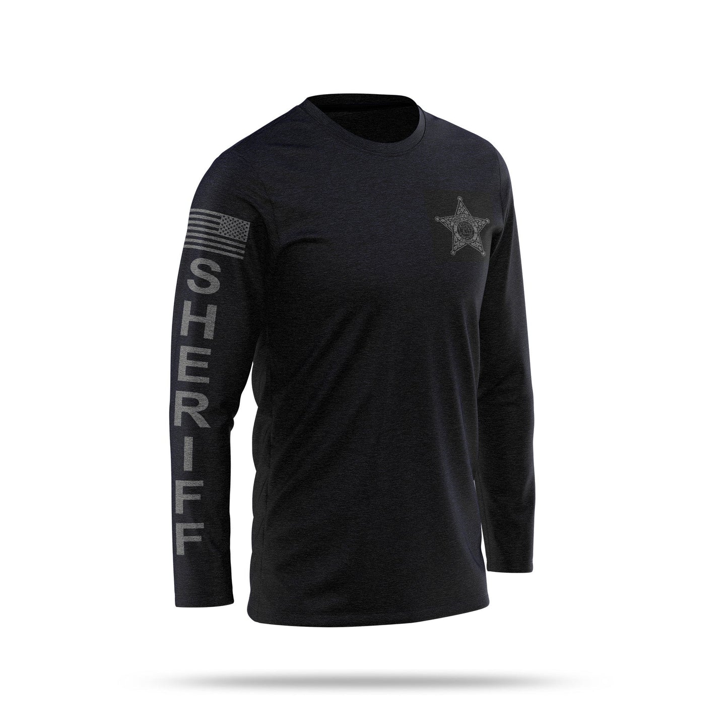 [YOUR AGENCY] SHERIFF Cotton Blend Long Sleeve-13 Fifty Apparel