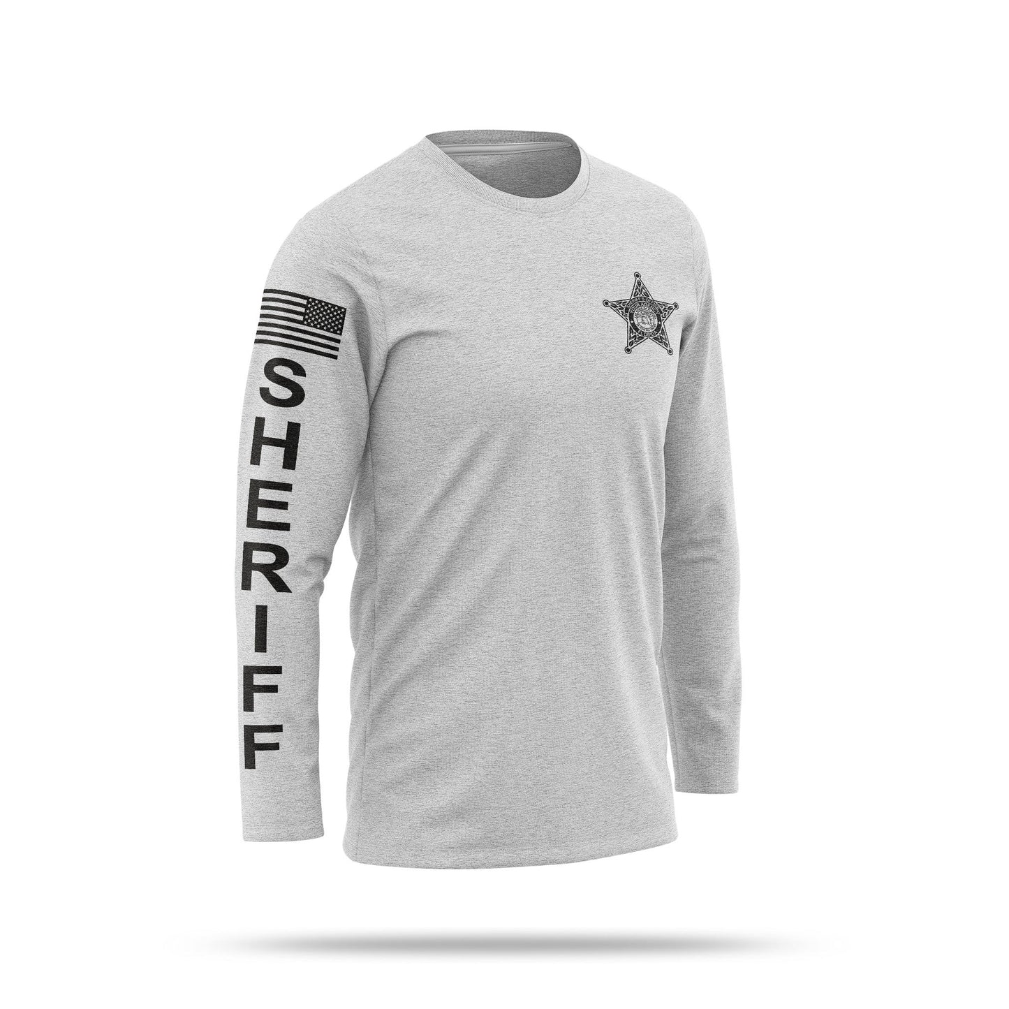 [YOUR AGENCY] SHERIFF Cotton Blend Long Sleeve-13 Fifty Apparel