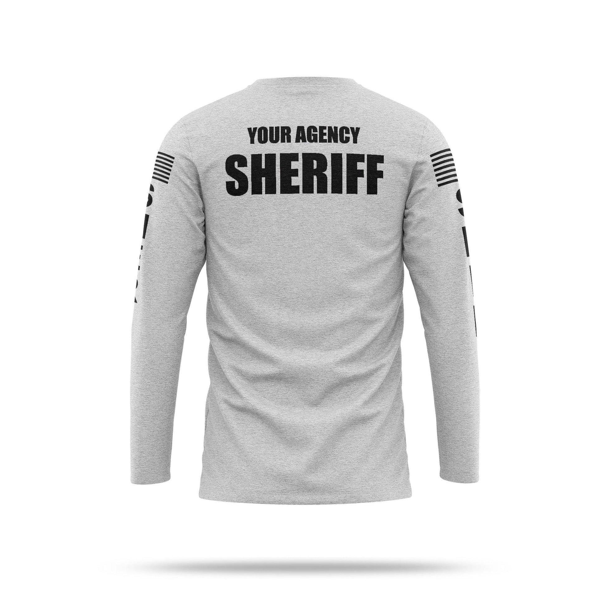 [YOUR AGENCY] SHERIFF Cotton Blend Long Sleeve-13 Fifty Apparel