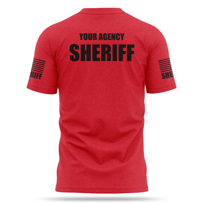 [YOUR AGENCY] SHERIFF Cotton Blend Shirt-13 Fifty Apparel