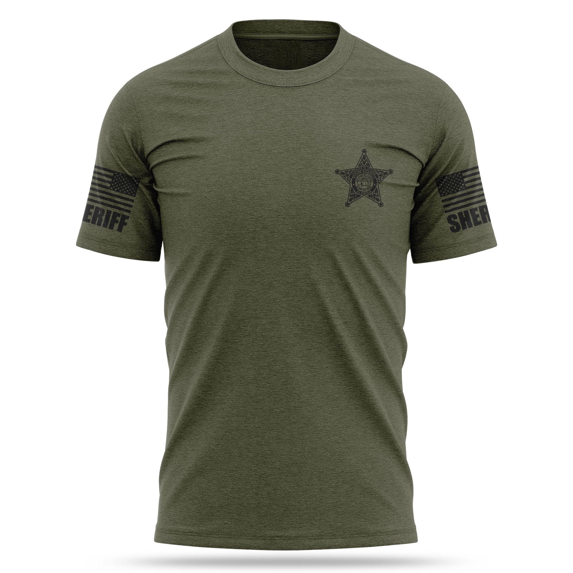 [YOUR AGENCY] SHERIFF Cotton Blend Shirt-13 Fifty Apparel