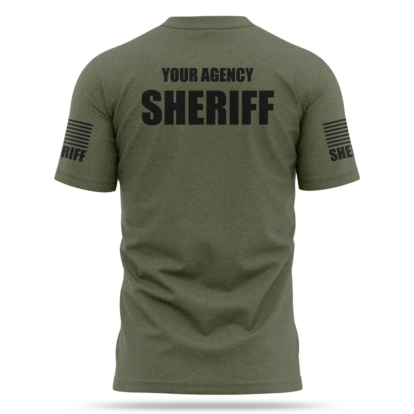 [YOUR AGENCY] SHERIFF Cotton Blend Shirt-13 Fifty Apparel