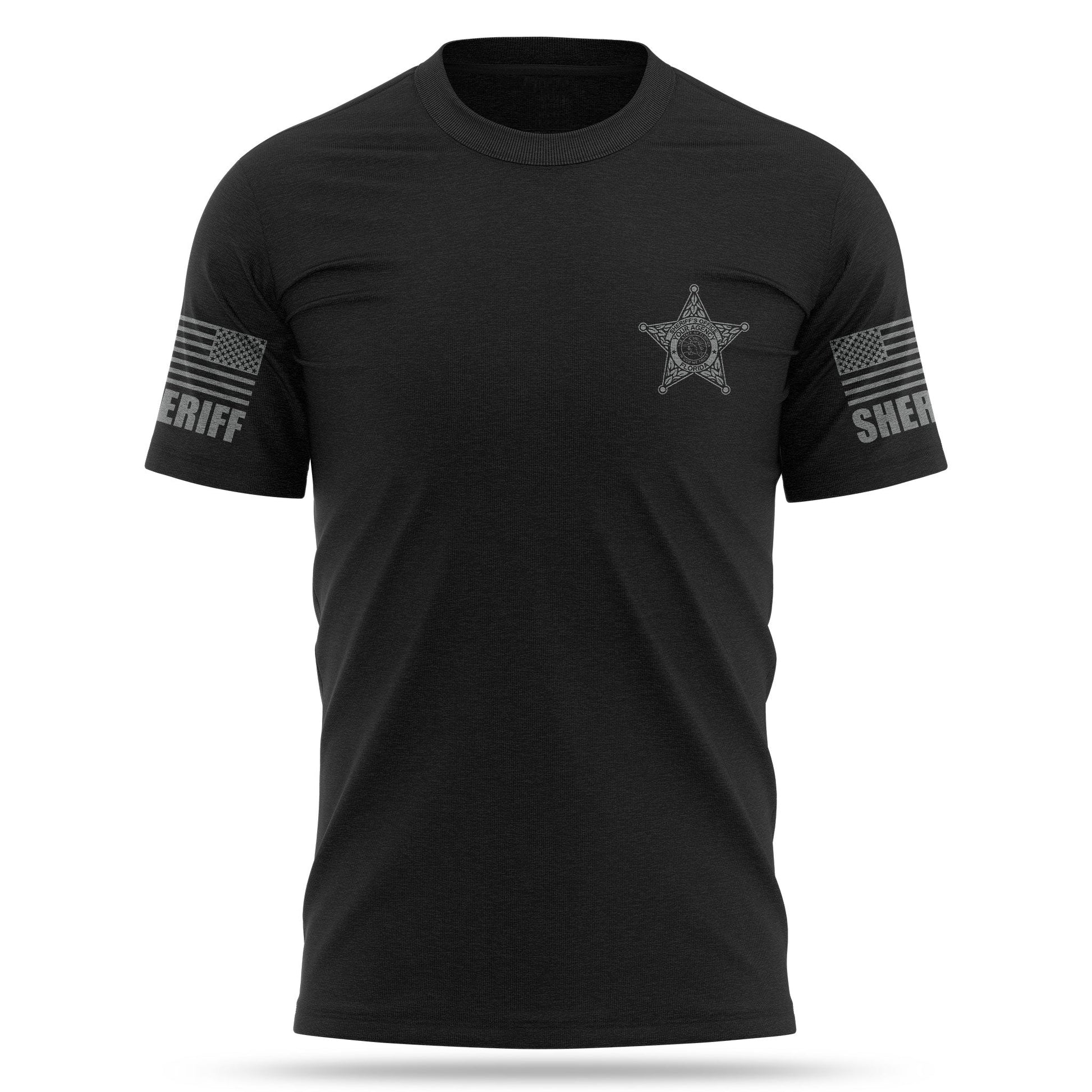 [YOUR AGENCY] SHERIFF Cotton Blend Shirt-13 Fifty Apparel