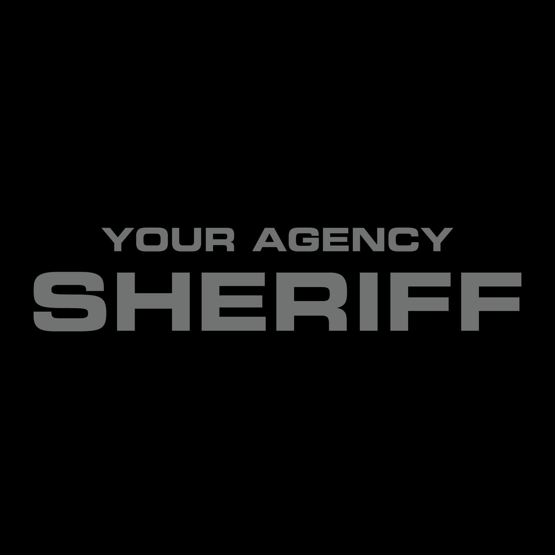 [YOUR AGENCY] SHERIFF Soft Shell Jacket-13 Fifty Apparel