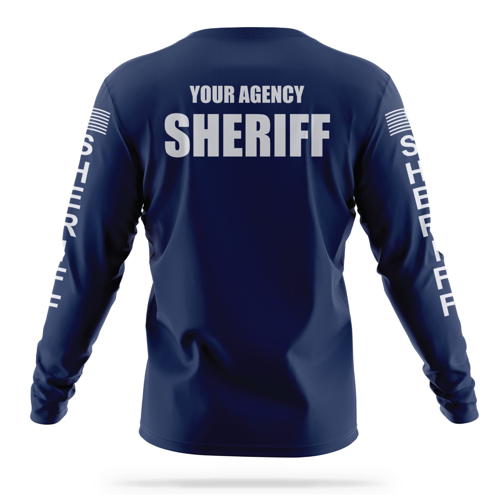 [YOUR AGENCY] SHERIFF Utility Long Sleeve-13 Fifty Apparel