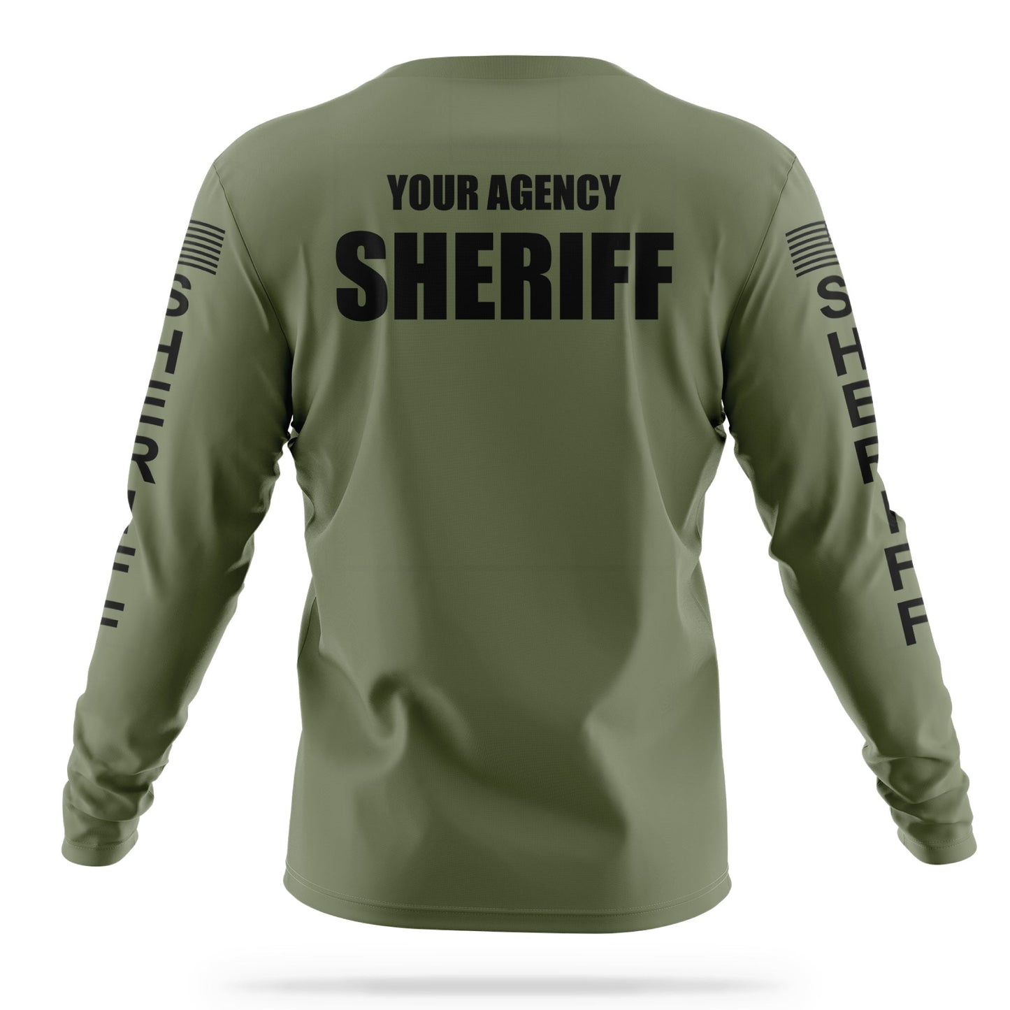 [YOUR AGENCY] SHERIFF Utility Long Sleeve-13 Fifty Apparel