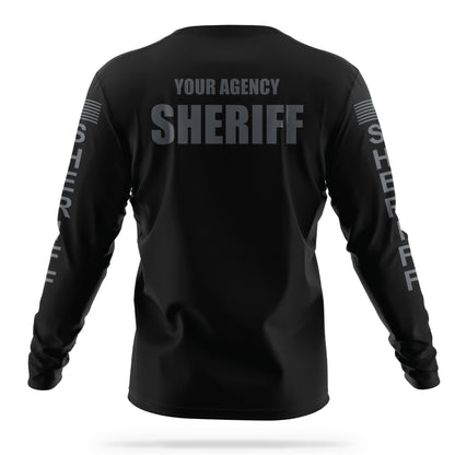 [YOUR AGENCY] SHERIFF Utility Long Sleeve-13 Fifty Apparel