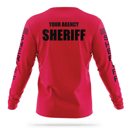 [YOUR AGENCY] SHERIFF Utility Long Sleeve-13 Fifty Apparel