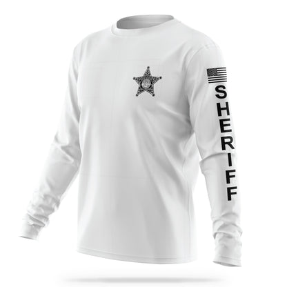 [YOUR AGENCY] SHERIFF Utility Long Sleeve-13 Fifty Apparel