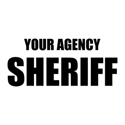 [YOUR AGENCY] SHERIFF Utility Long Sleeve-13 Fifty Apparel