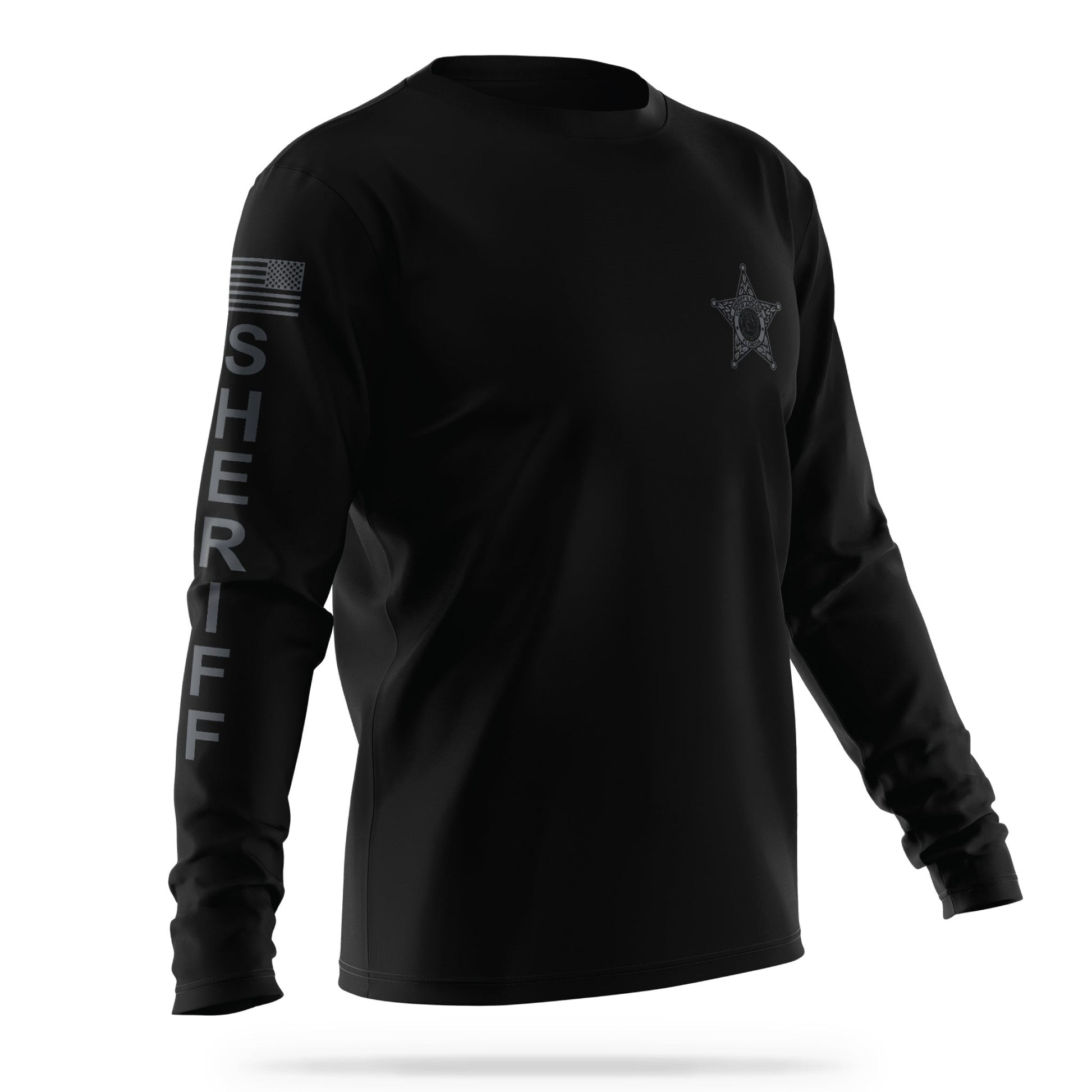 [YOUR AGENCY] SHERIFF Utility Long Sleeve-13 Fifty Apparel