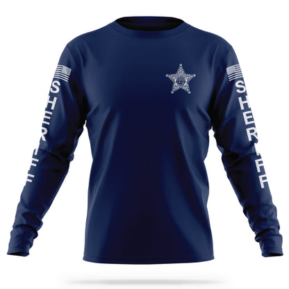 [YOUR AGENCY] SHERIFF Utility Long Sleeve-13 Fifty Apparel