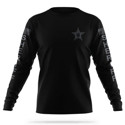 [YOUR AGENCY] SHERIFF Utility Long Sleeve-13 Fifty Apparel