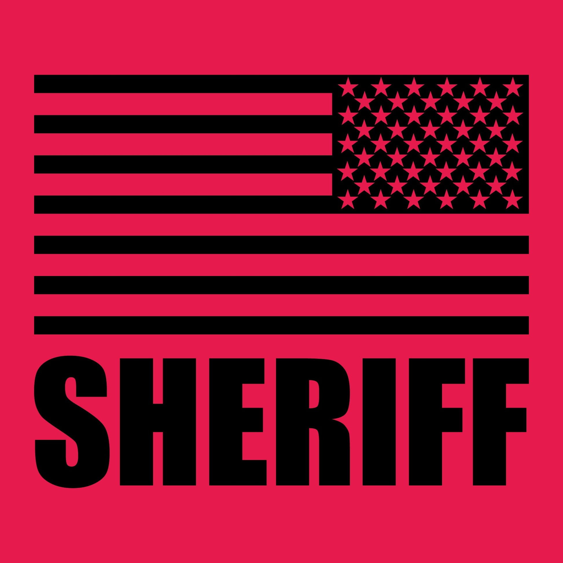 [YOUR AGENCY] SHERIFF Utility Shirt-13 Fifty Apparel