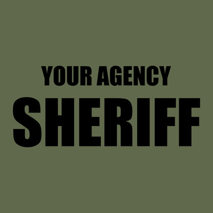 [YOUR AGENCY] SHERIFF Utility Shirt-13 Fifty Apparel