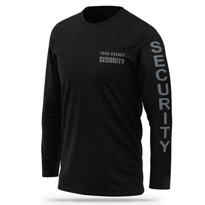 [YOUR AGENCY] SECURITY Utility Long Sleeve Shirts-13 Fifty Apparel