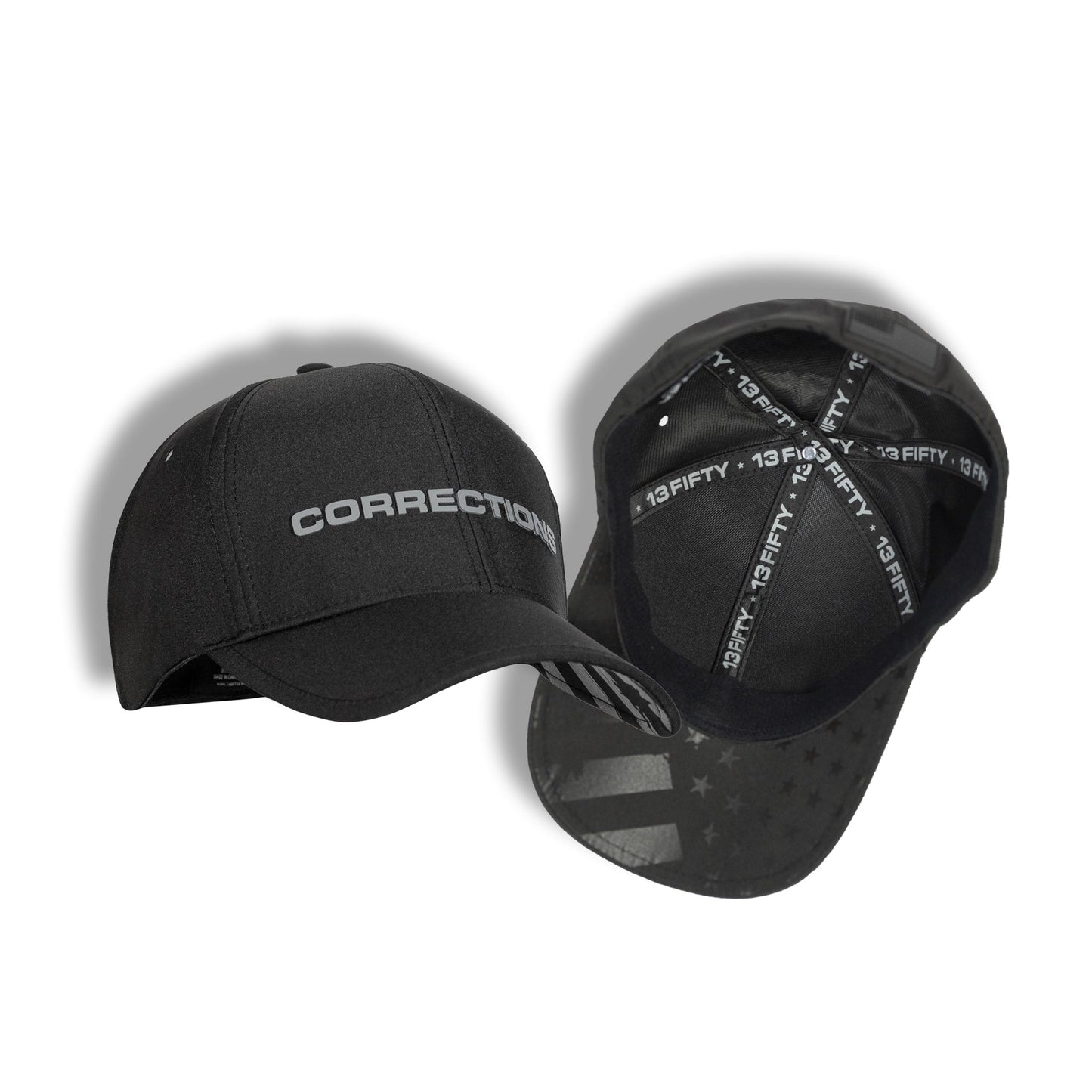 [CORRECTIONS] LEOTEX® Cap [BLK/GRY]-13 Fifty Apparel