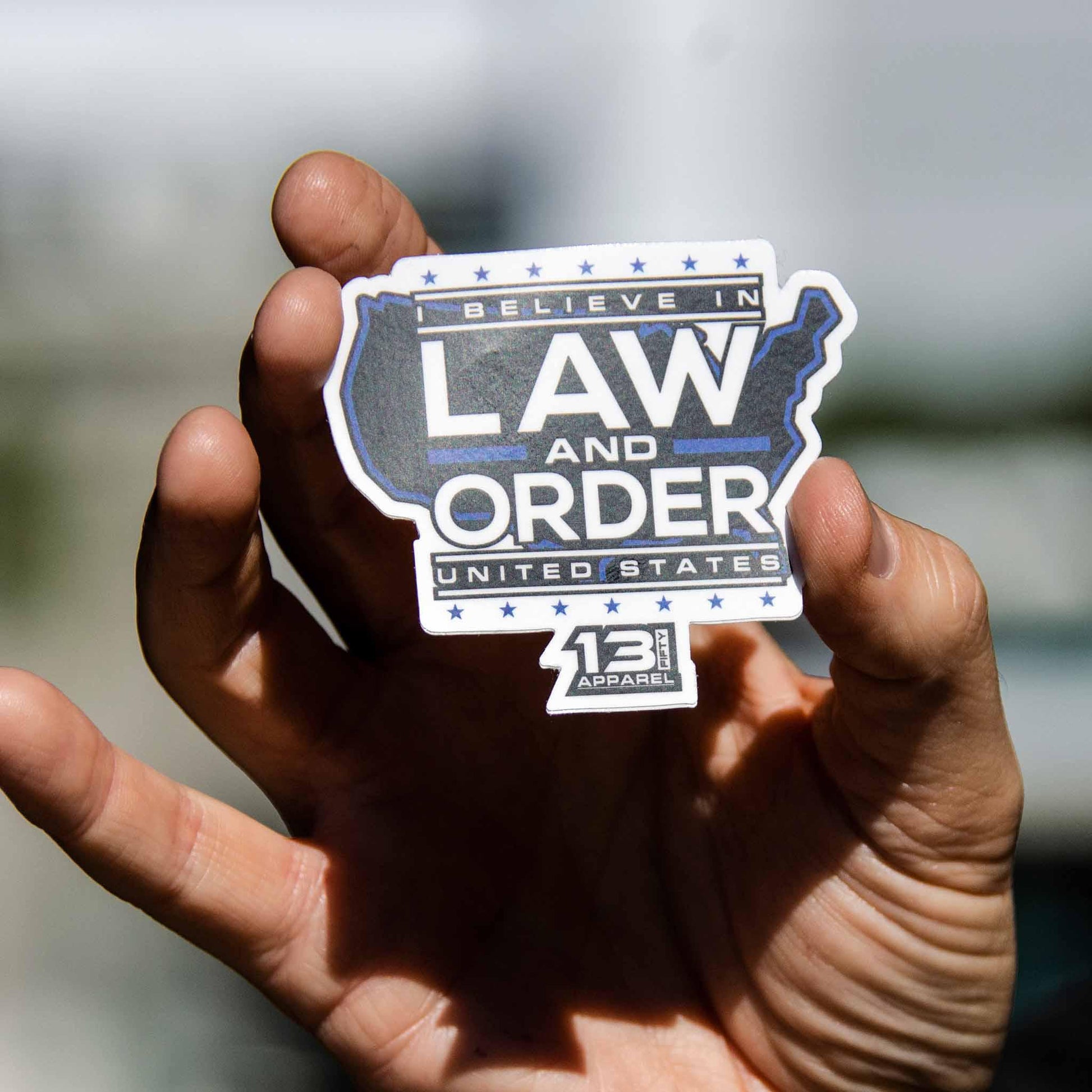 [LAW AND ORDER] Decal-13 Fifty Apparel