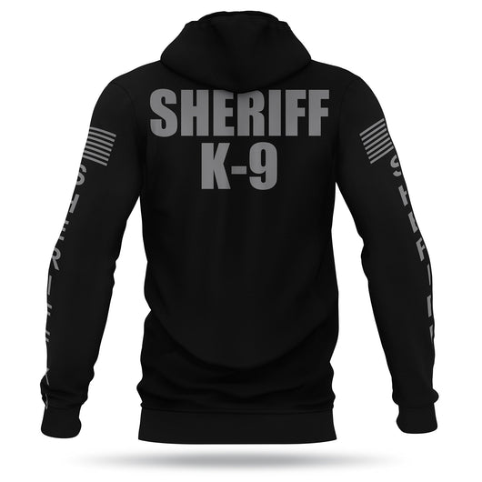 [OWSS] Sheriff K9 Hoodie [BLK/GRY]-13 Fifty Apparel
