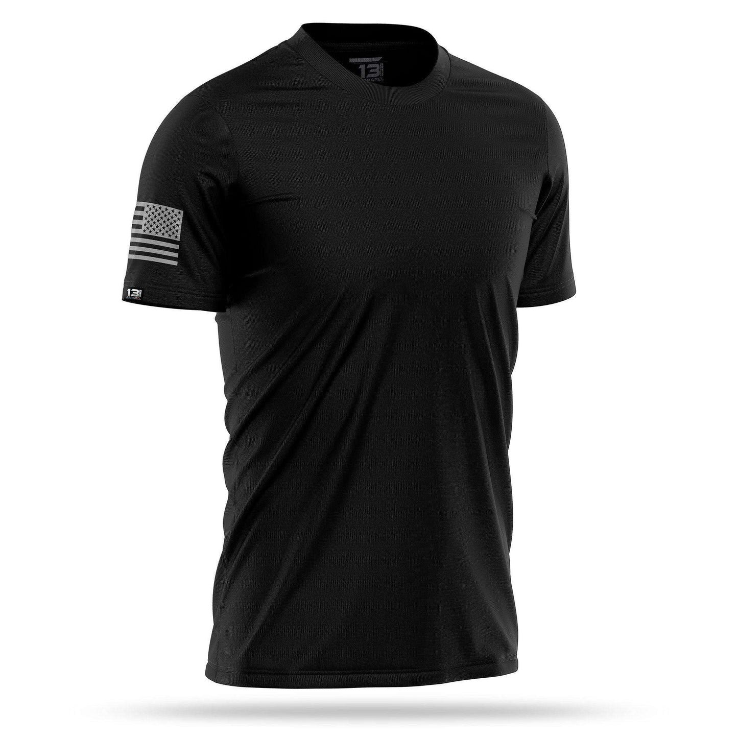 [PATRIOT] Men's Performance Shirt [BLK/GRY]-13 Fifty Apparel