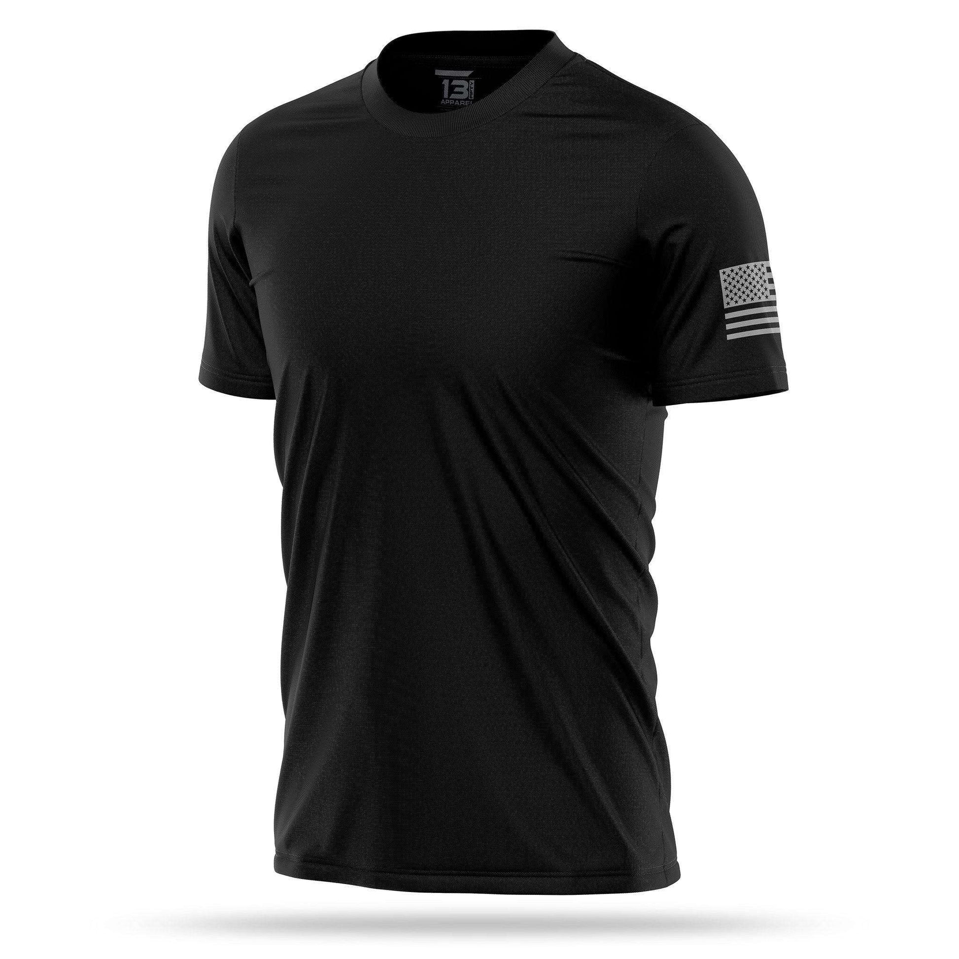 [PATRIOT] Men's Performance Shirt [BLK/GRY]-13 Fifty Apparel