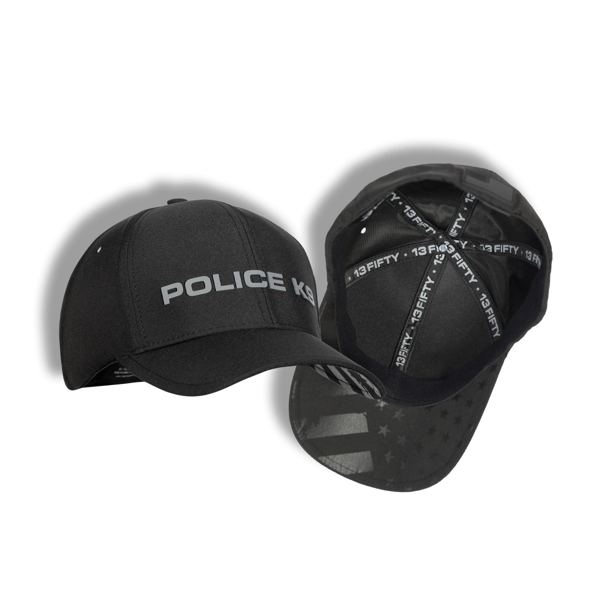 [POLICE K9] LEOTEX® Cap [BLK/GRY]-13 Fifty Apparel