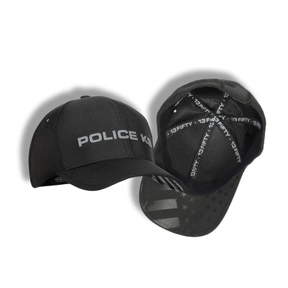 [POLICE K9] LEOTEX® Cap [BLK/GRY]-13 Fifty Apparel