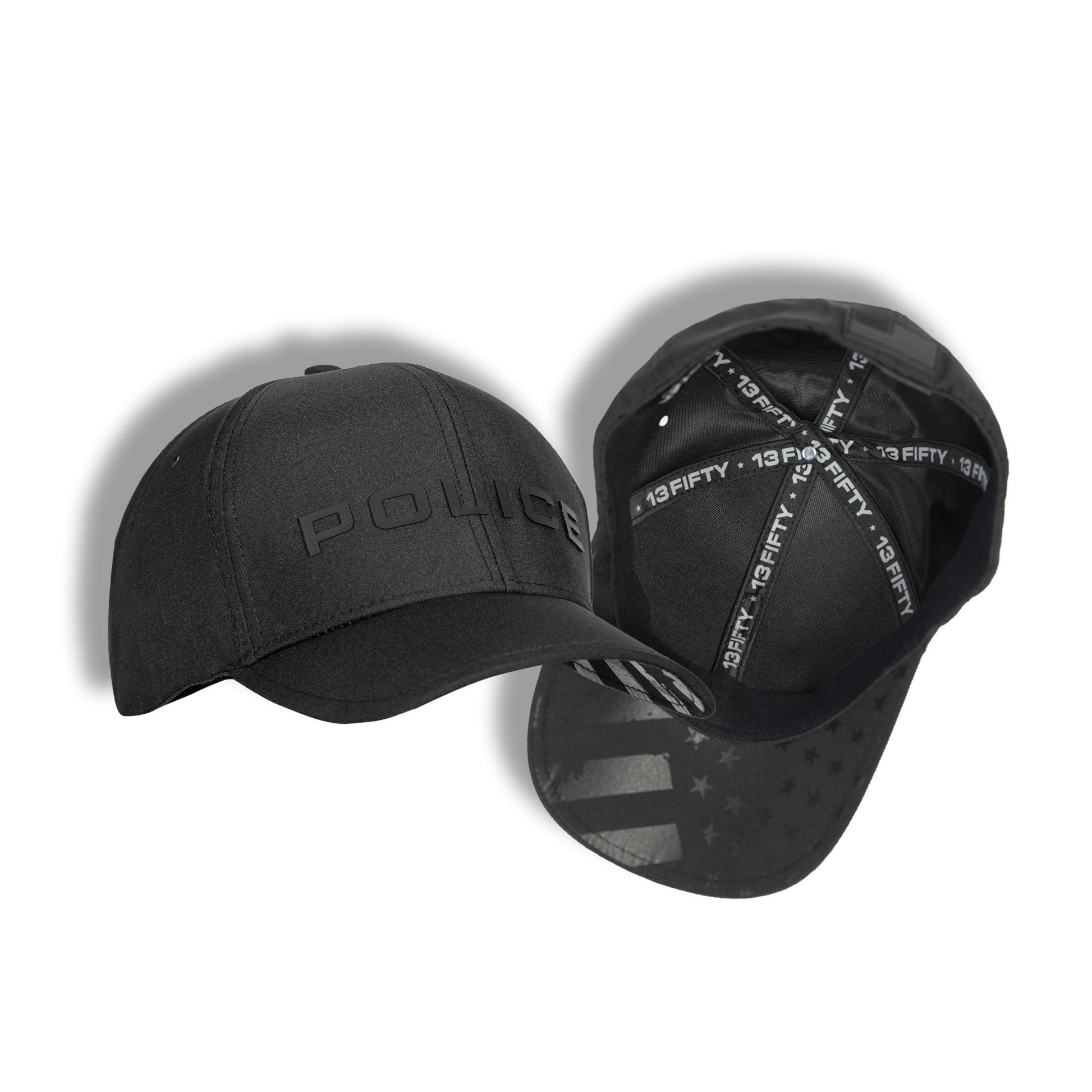 [POLICE] LEOTEX® Cap [BLK/BLK]-13 Fifty Apparel