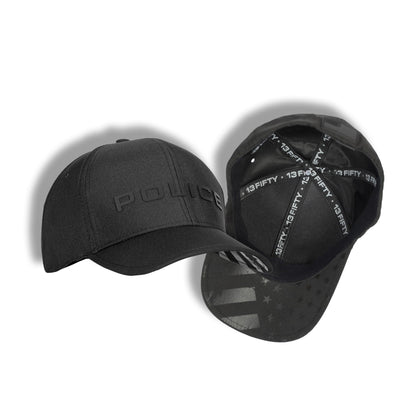 [POLICE] LEOTEX® Cap [BLK/BLK]-13 Fifty Apparel