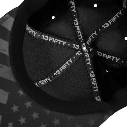 [POLICE] LEOTEX® Cap [BLK/GRY] 13 Fifty Apparel 