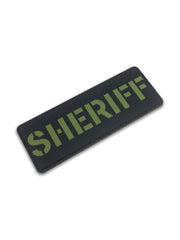 SHERIFF 10x3 PVC ID Patch