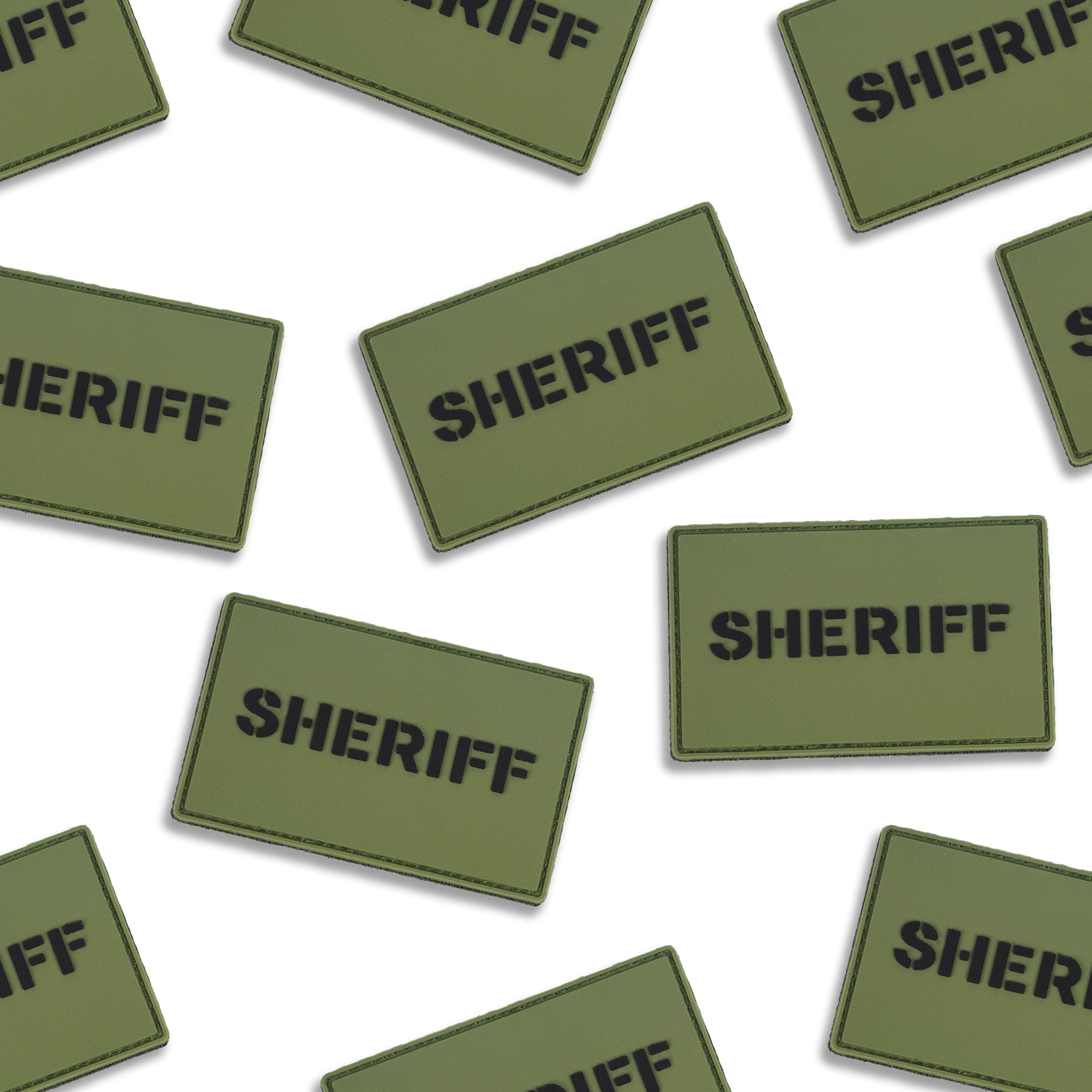 SHERIFF 10x3 PVC ID Patch