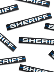 4x8 POLICE/SHERIFF Patch w/Hook VELCRO® — ATLAS Consulting Group