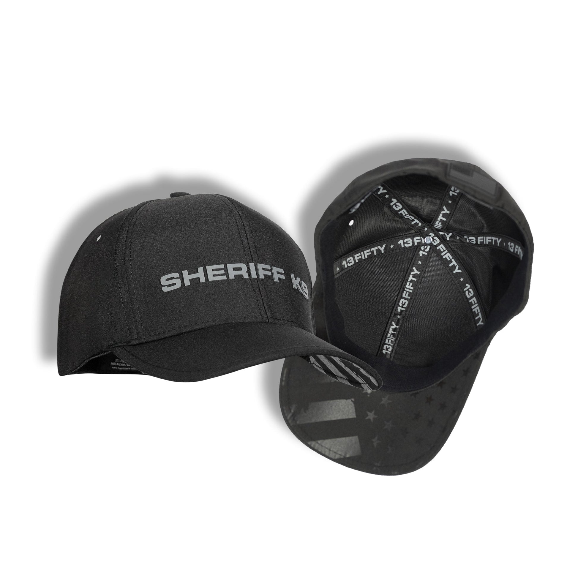 [SHERIFF K9] LEOTEX® Cap [BLK/GRY]-13 Fifty Apparel